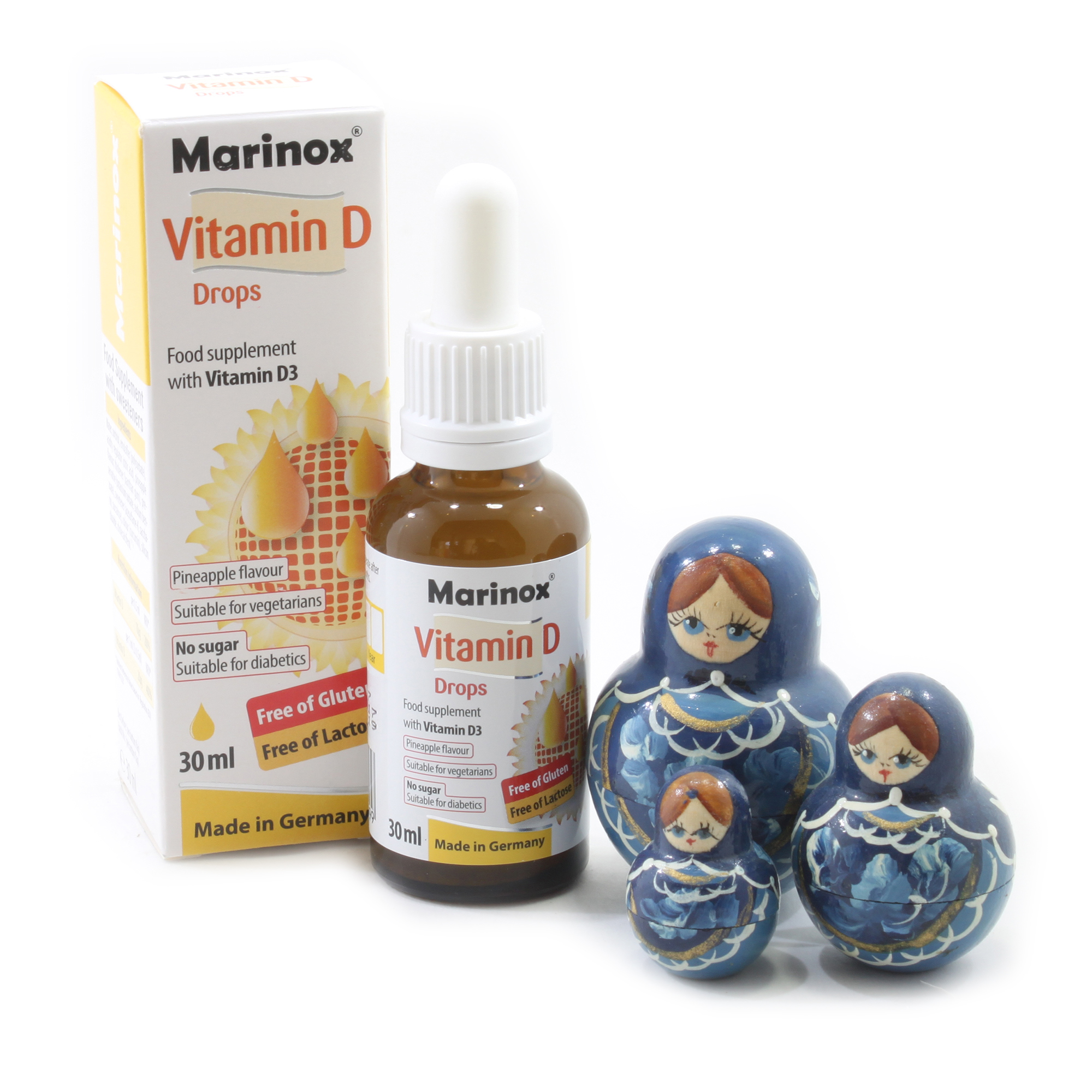 قطره ویتامین د مارینوکس VITAMIN D DROPS MARINOX